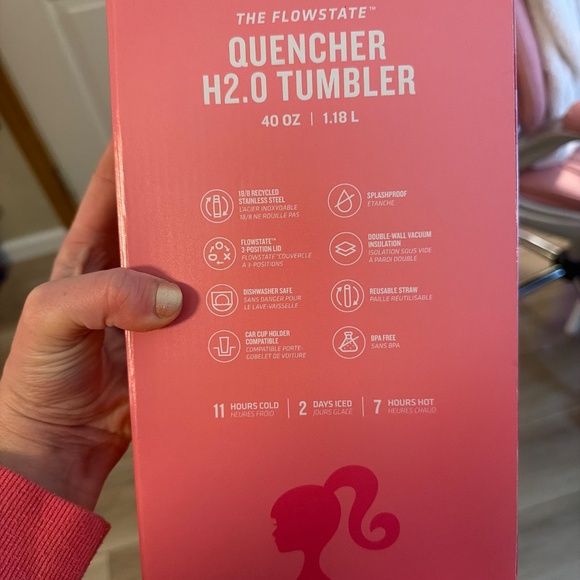 🎀 BRAND NEW Barbie x Stanley 40oz Quencher — Collector Edition — NIB 🎀 - Picture 2 of 5